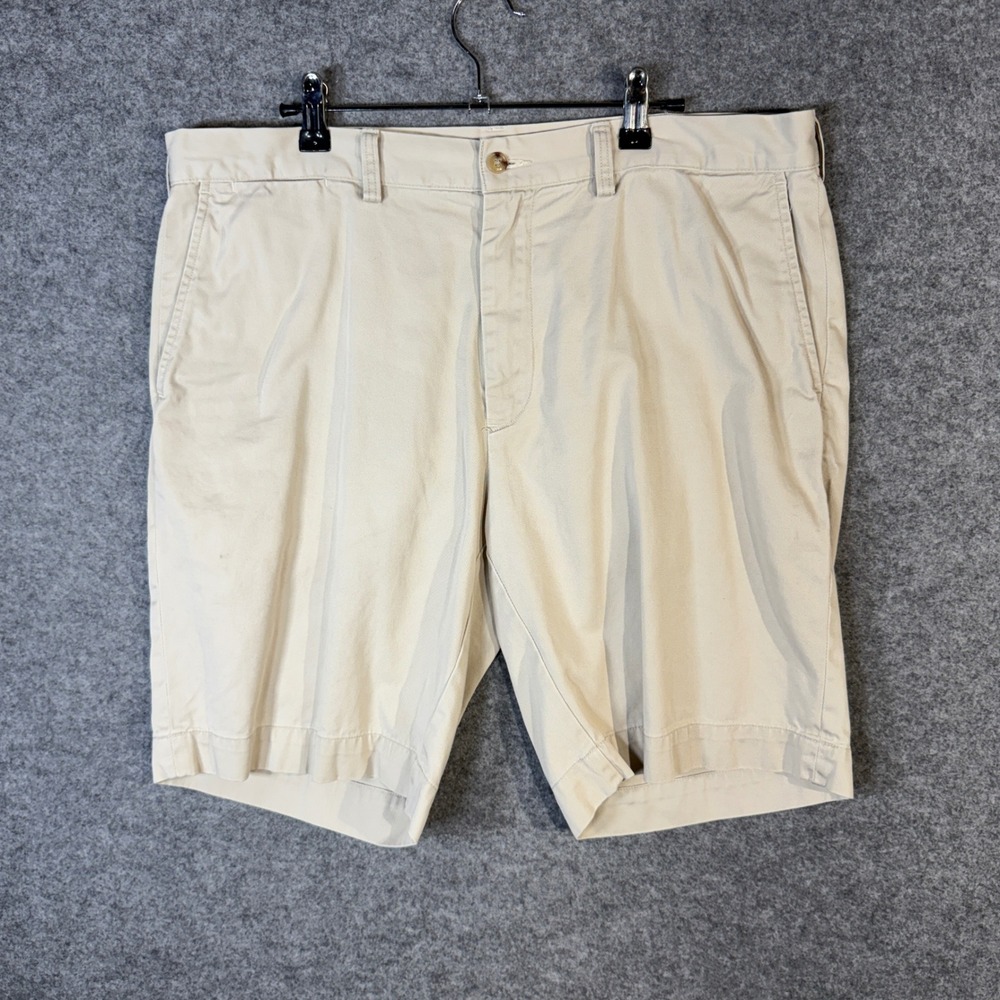 Polo Ralph Lauren Classic Fit 9" Khaki Shorts Mens Casual Golf Everyday Size 36
